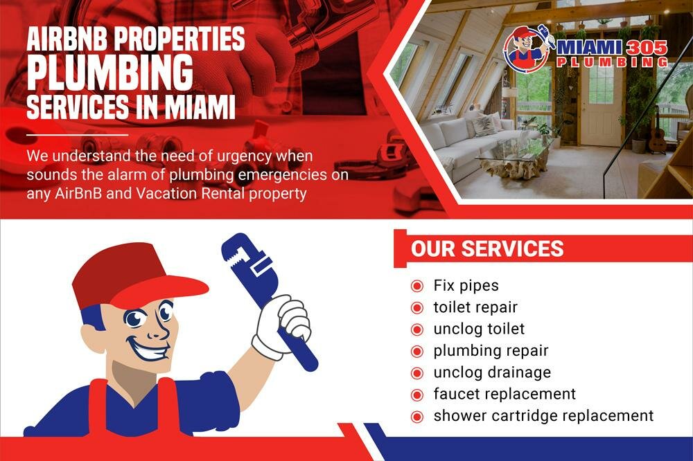 AirBnB Plumbing Services in Miami, Florida