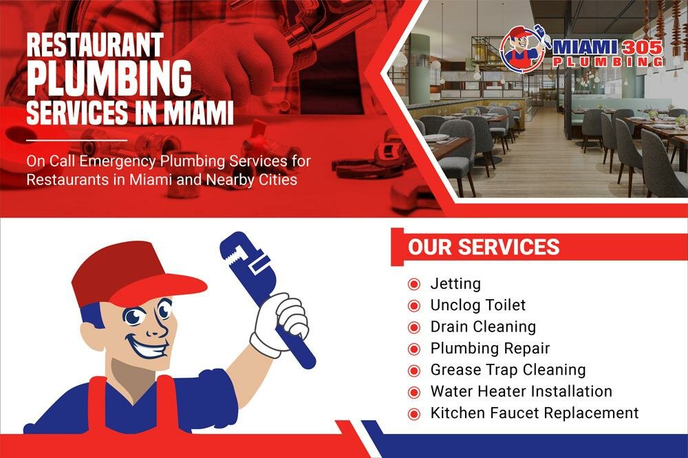 Restaurant Plumbing Services in Miami