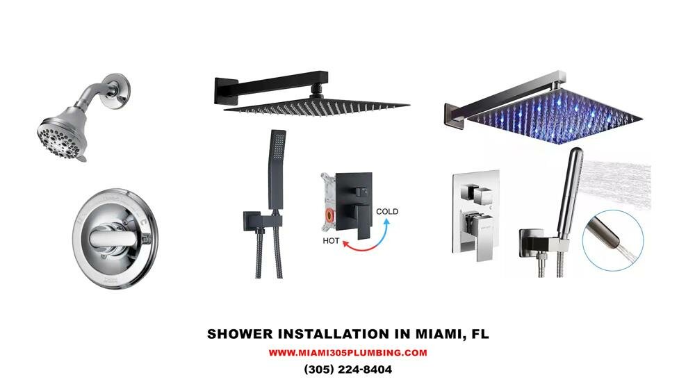 Shower installation in Miami, Florida - Choosing the right shower